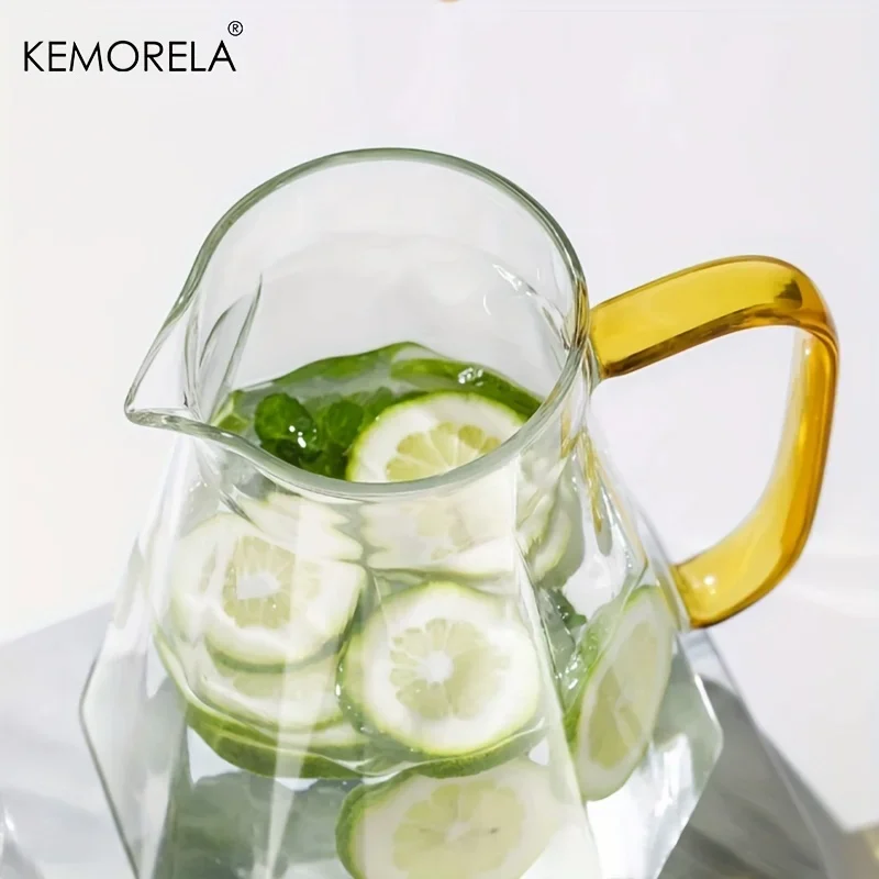 1PCS Diamond Texture Glass Tea - Coffee Tea Water Heater recensie en prijs