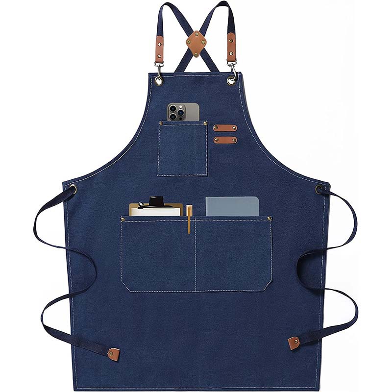 Canvas apron made of cotton su - Coffee Tea Garden recensie en prijs