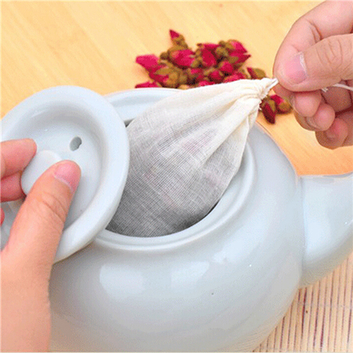 1pc/10Pcs Cotton Tea Bags Musl - Coffee Tea Garden recensie en prijs