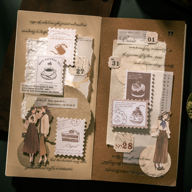 Journal GO 45pcs Four Seasons  - Coffee Tea Journal recensie en prijs