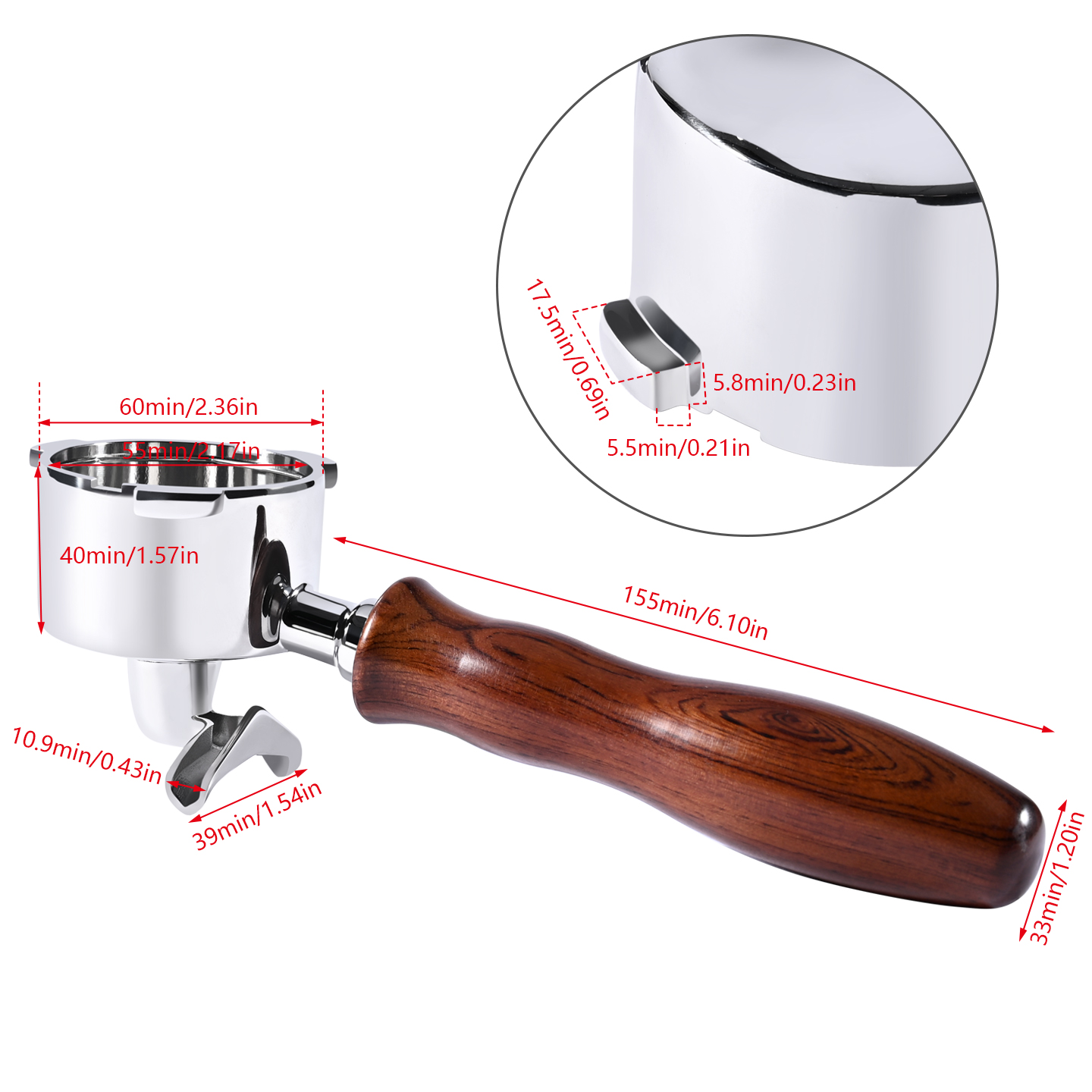 51mm Double Spout Coffee Porta - Coffee Tea Making Machine recensie en prijs