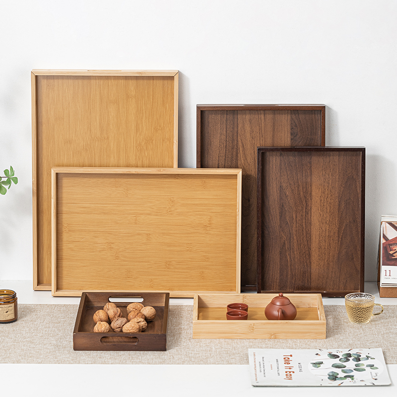 Large Size Rectangular Bamboo  - Bamboo Tea Tray recensie en prijs